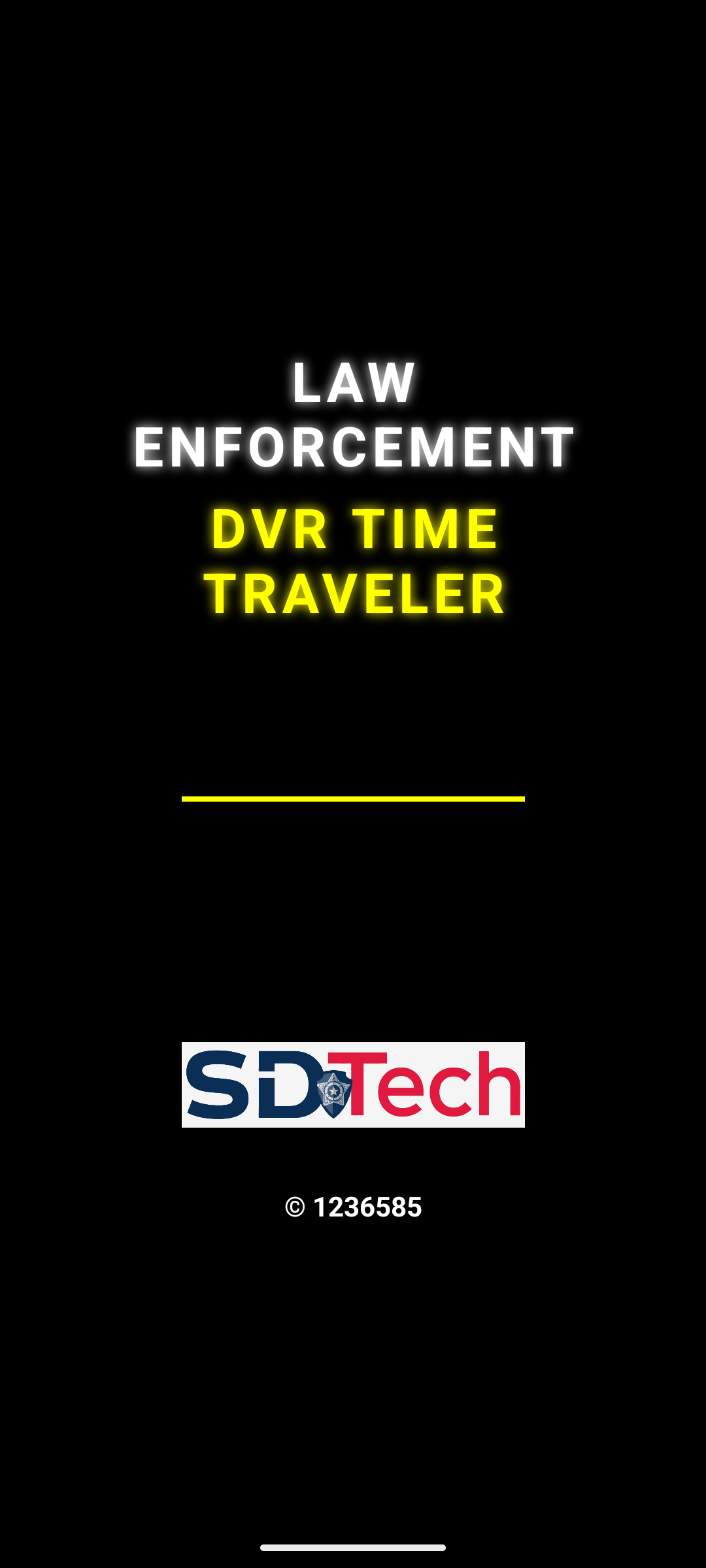 DVR Time Traveler Mobile App Screenshot